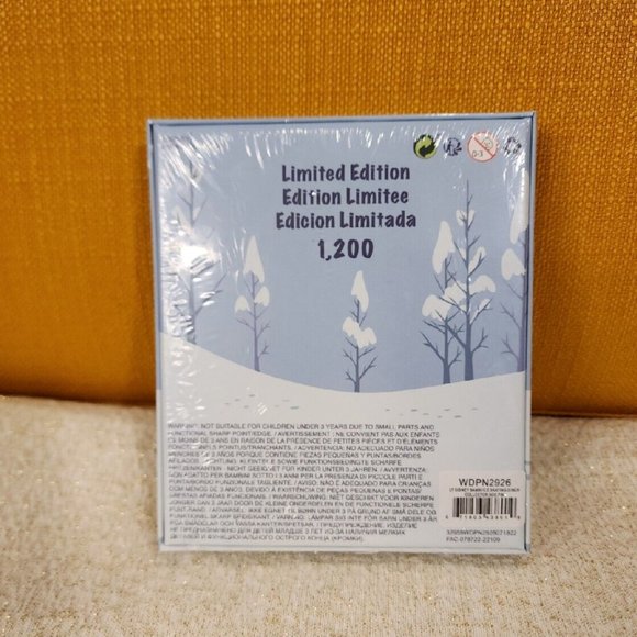 Loungefly Disney Bambi & Thumper On Ice Skating Sliding 3" Enamel Pin LE NEW - Picture 5 of 8